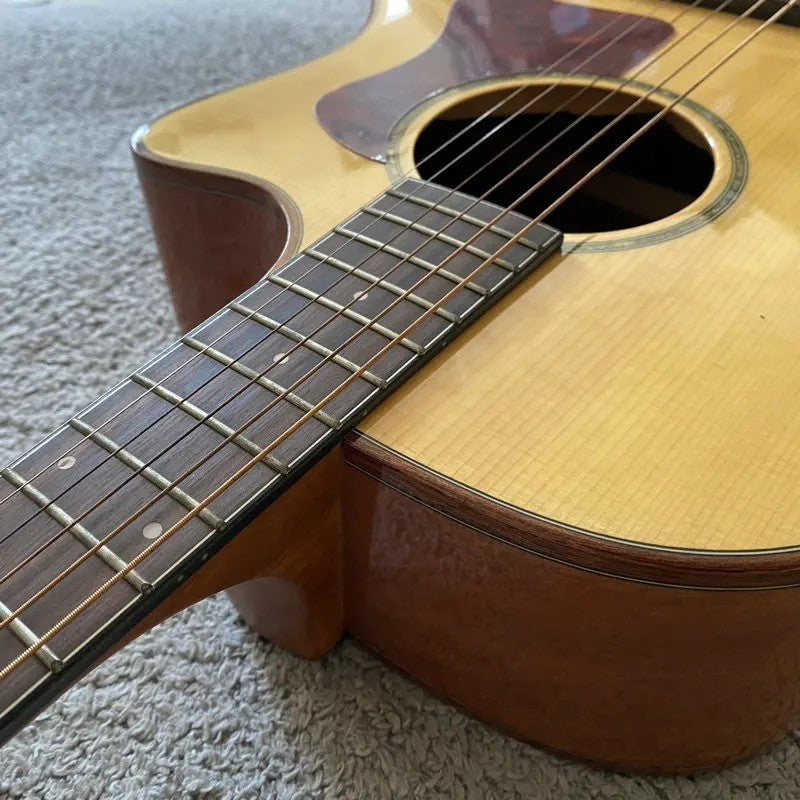Caraya 41" Acoustic Guitar, Solid Spruce Top Body, Mahogany Neck