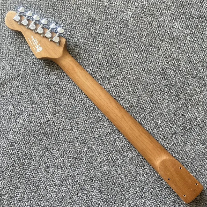 Maple Wood Electric Guitar Neck, Rosewood Fingerboard 22 Frets, Tuning