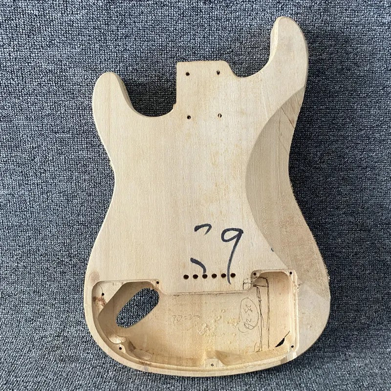 Mini Electric Guitar DIY Project Unfinished Basswood Body