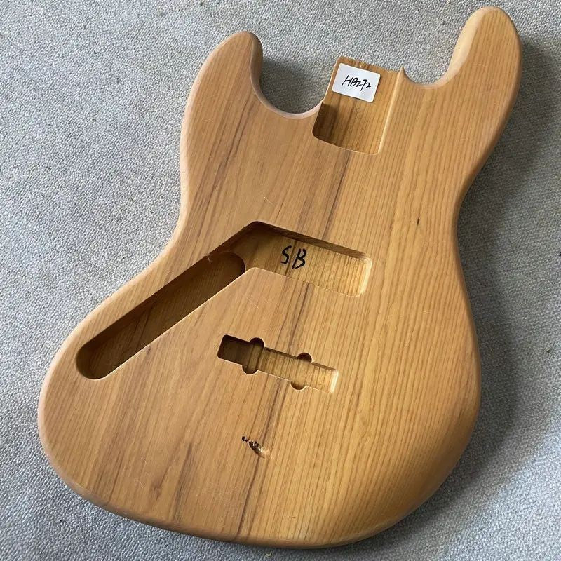 Left Handed Ash Wood 4 String Bass Body Fit Jazz Bass