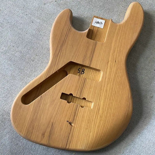 Left Handed Ash Wood 4 String Bass Body Fit Jazz Bass