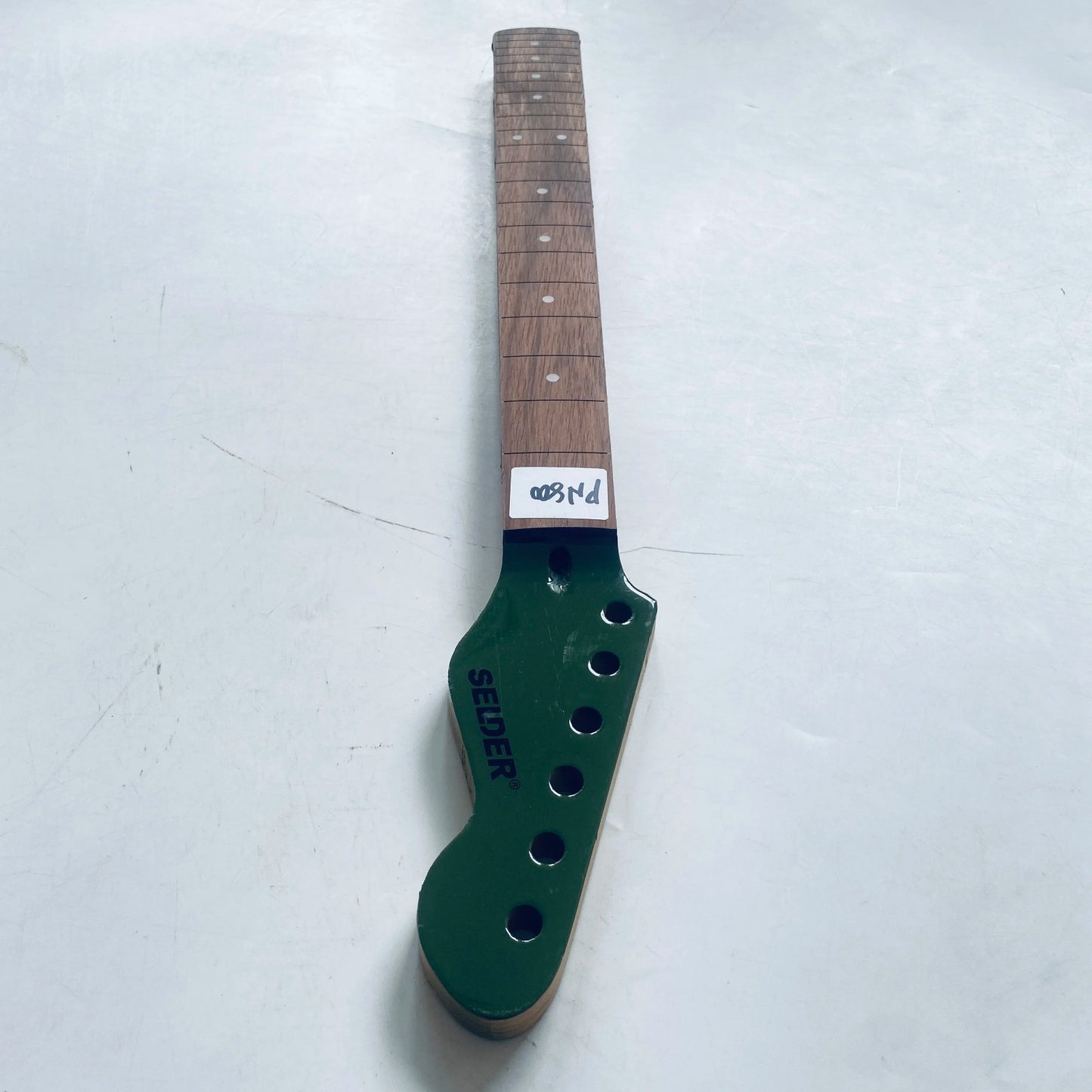 Green Headstock Guitar Maple Wood Neck, Rosewood 22 Frets Fingerboard