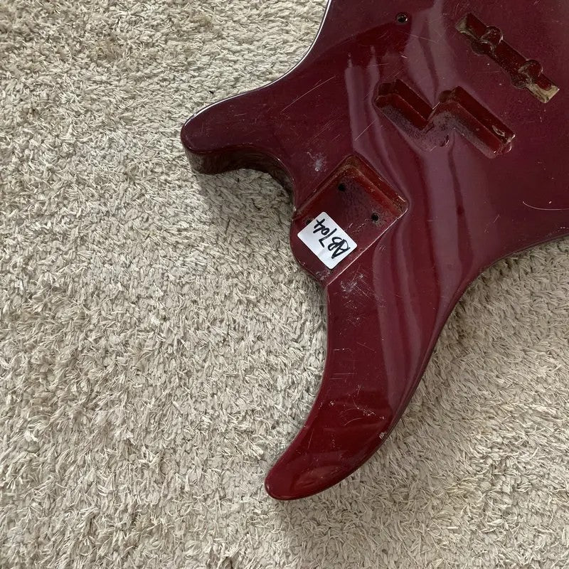 Wine Red 4 String Electric Bass Basswood Body