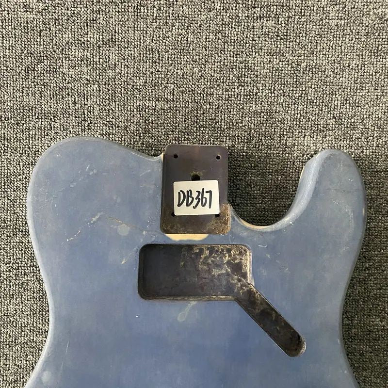 Blue Basswood Single Cut Guitar Body Fit Telecaster Tele