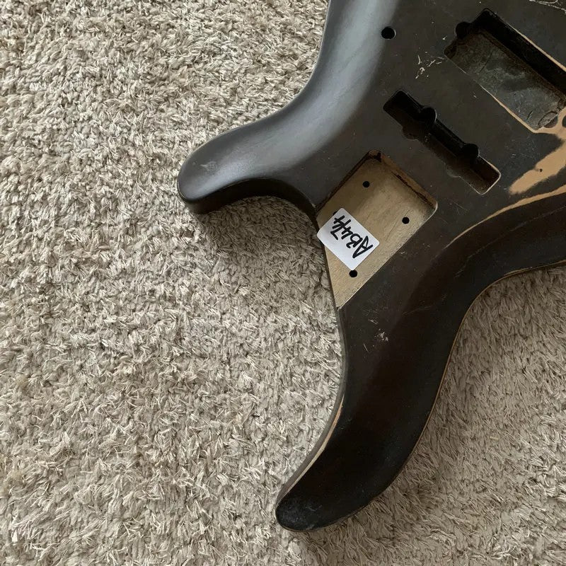 5 String Electric Bass Guitar Solid Basswood Body