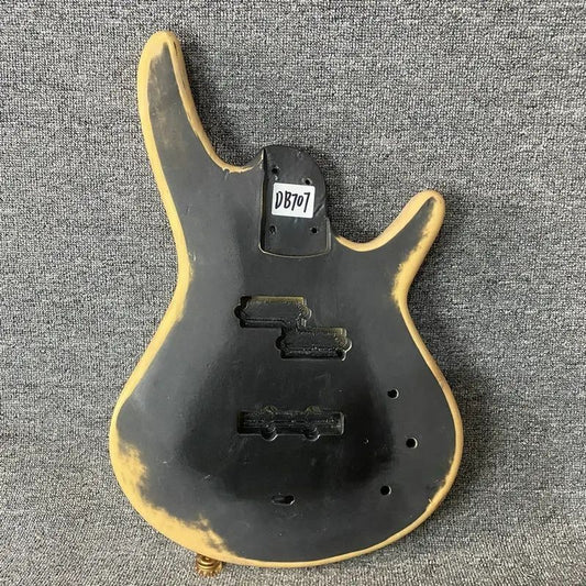 Black 4 String Electric Bass Guitar Body