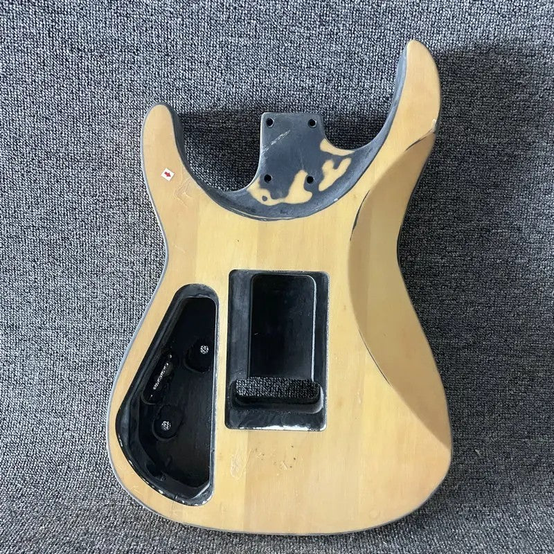 Solid Basswood HH Guitar Double Cutaway Body DIY Project