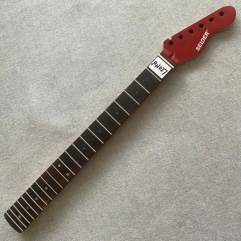 Red Maple Wood Guitar Neck, Rosewood 22 Frets Fingerboard Fretboard
