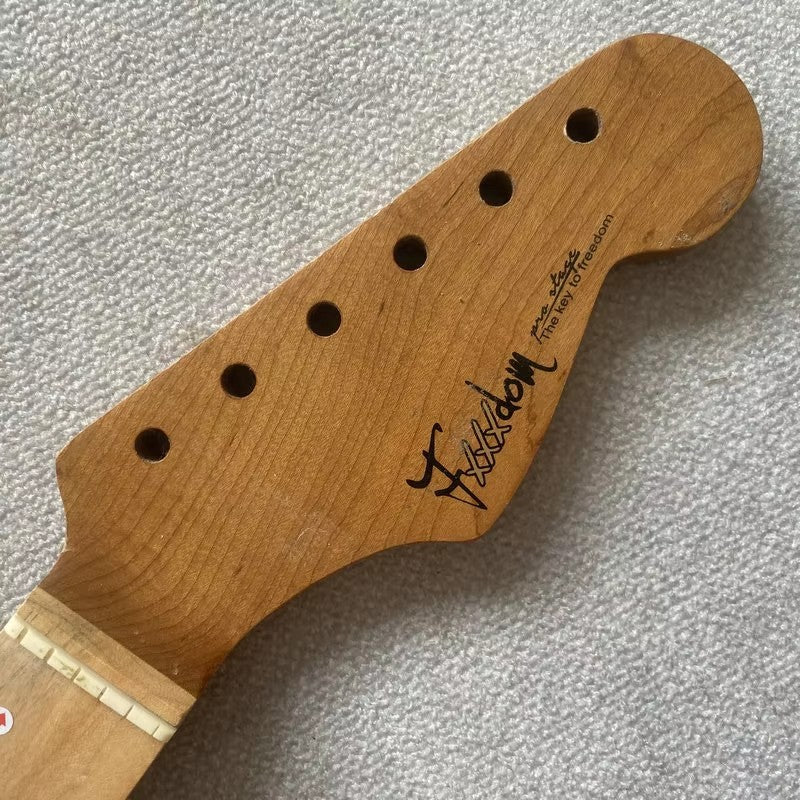 Roasted Maple Electric Guitar Neck, 22 Frets Fingerboard