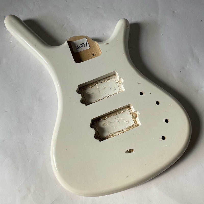 4/5 String Bass White Body DIY Project Fit Warwick