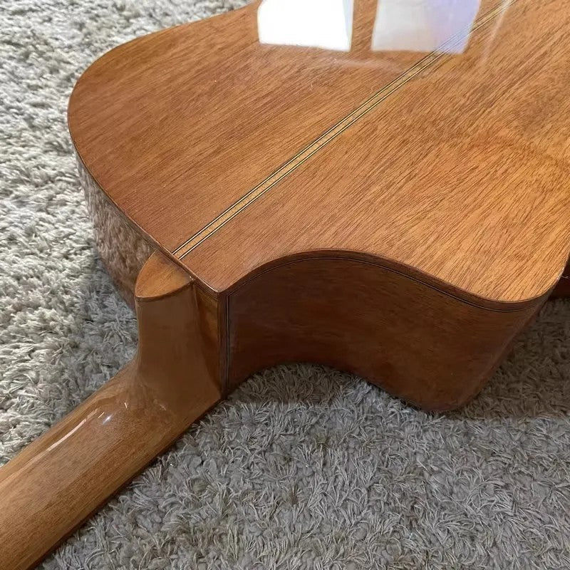Sunburst 40 Inch Acoustic Guitar, Spruce Mahogany Body Rosewood Finger