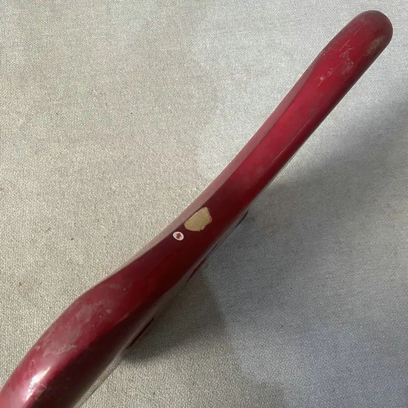 Red Basswood 4 String Electric Bass Body