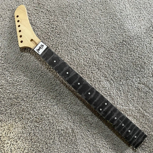 Maple Wood Banana Headstock Guitar Neck, Rosewood Fingerboard 22 Frets