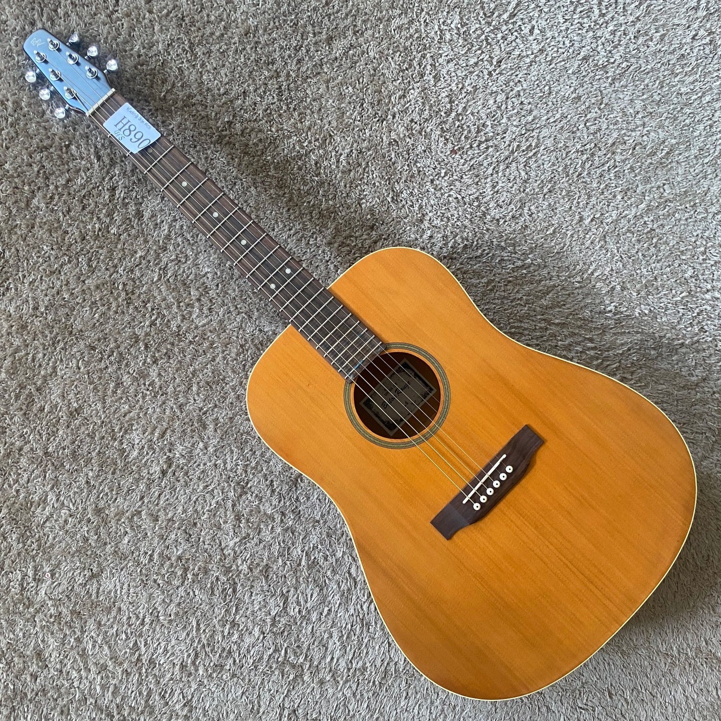 41 Inch Acoustic Guitar, Spruce Top Body, Mahogany Neck, Rosewood Fing
