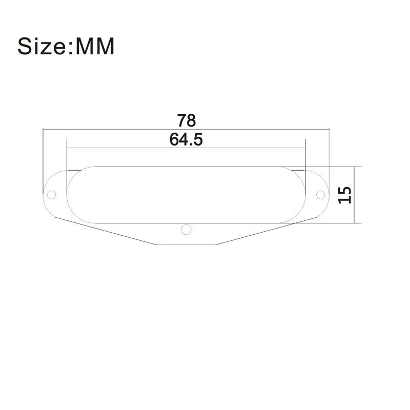 Alnico 5 Tele Guitar Single Coil Neck Pickup Fit Telecaster TL