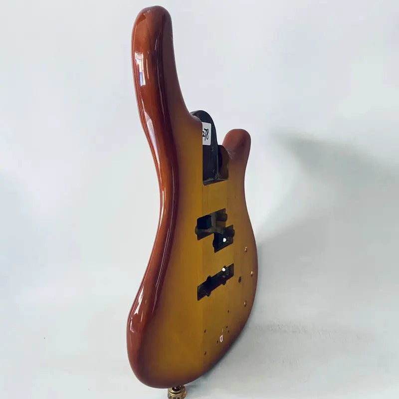 Sunburst Basswood 4 String Bass Body DIY Project