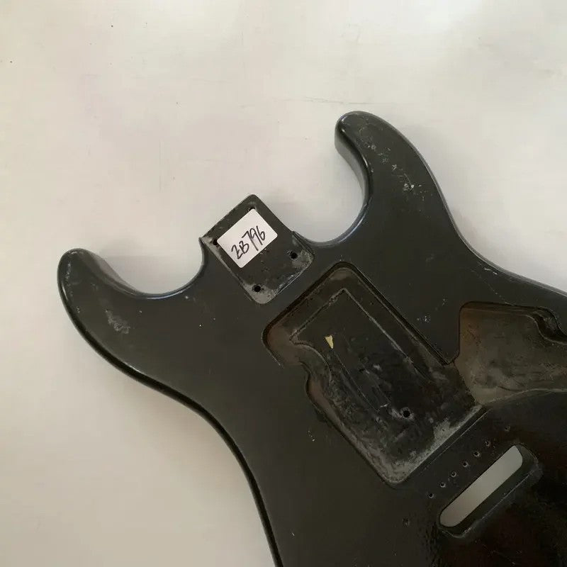 Basswood Black Guitar Body Fit Stratocaster Strat