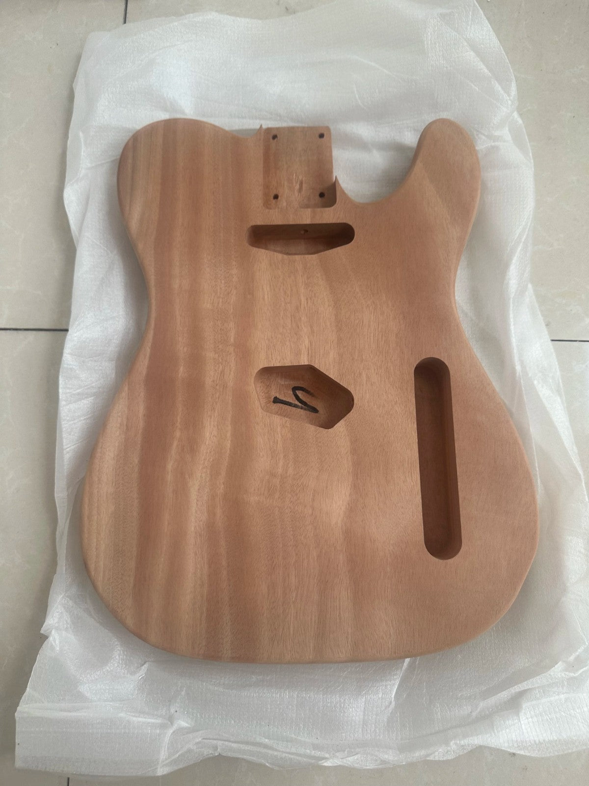 Poplar Wood Guitar Single Cut Body Fit Telecaster Tele
