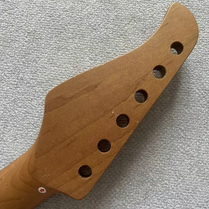Dark Roasted Maple Electric Guitar Neck, Rosewood Fretboard 22 Frets