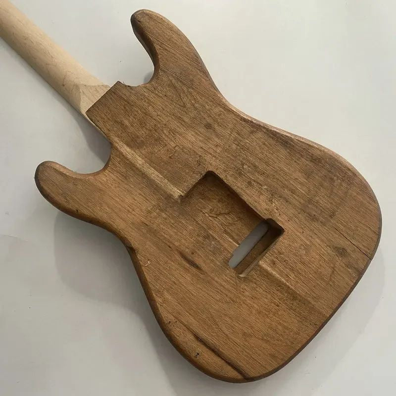 DIY Set Guitar Basswood Body with Maple Neck Project