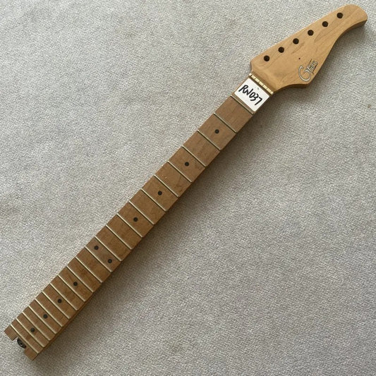 Roasted Maple Wood Electric Guitar Neck, 22 Frets Fretboard