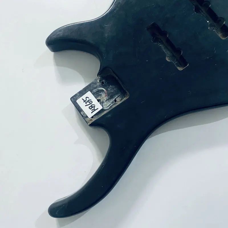 Basswood 4 String Electric Bass Black Body DIY Project