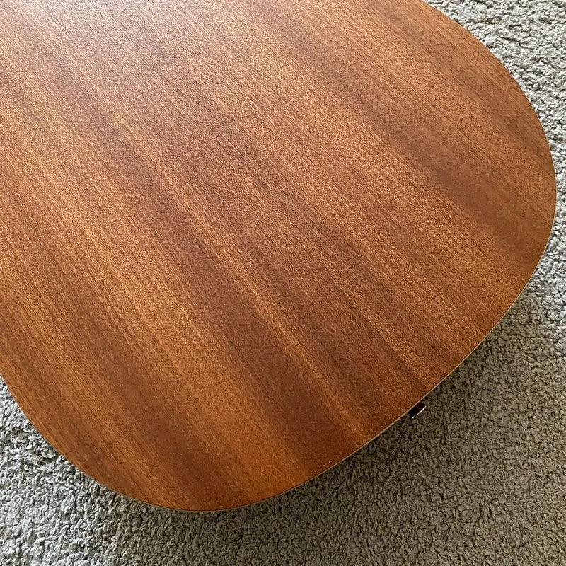 38" Parlor Acoustic Guitar, Solid Top Spruce Body, Mahogany Neck