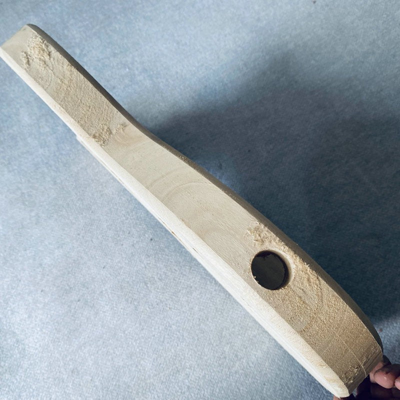 HH Basswood Unfinished Guitar Body, String Through Bridge