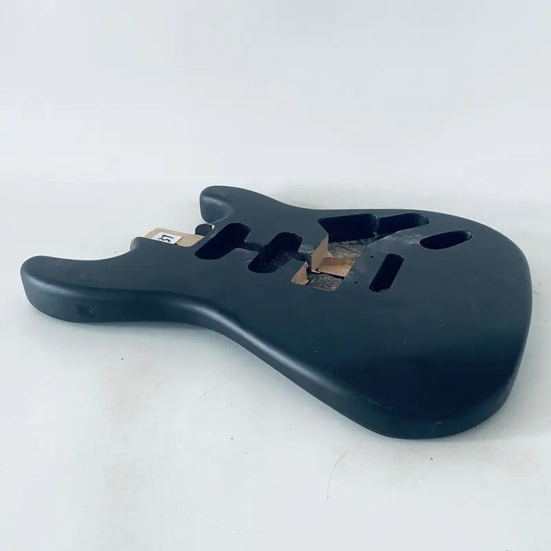 Matte Black Basswood Guitar Body Fit Stratocaster Strat