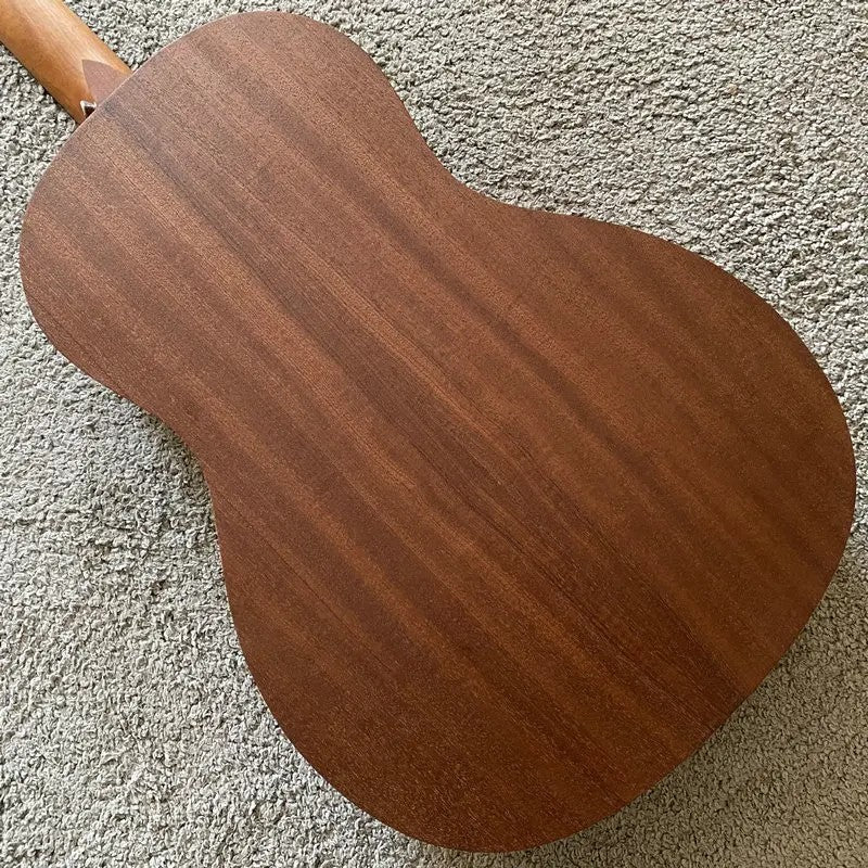 38" Parlor Acoustic Guitar, Mahogany Body and Neck, Rosewood Fingerboa