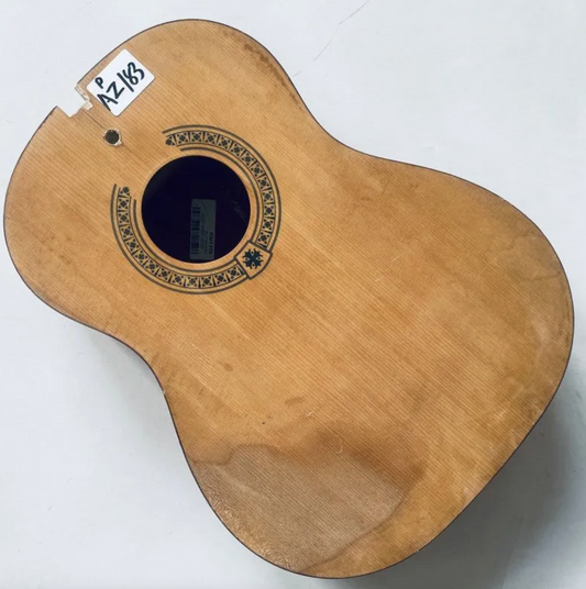 Spruce Plywood Top Acoustic Guitar Body Project