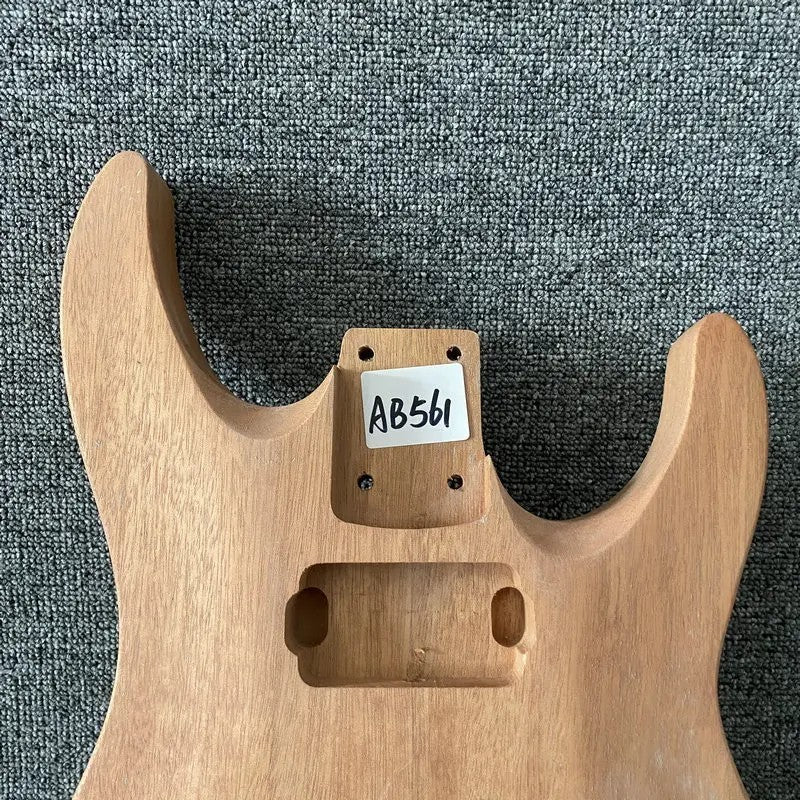 HH Mahogany Wood Guitar Double Cutaway Body