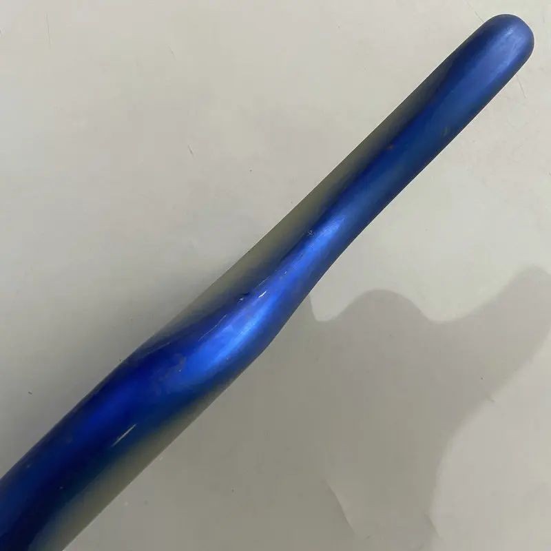 Metallic Blue / Grey 4 String Electric Bass Basswood Body
