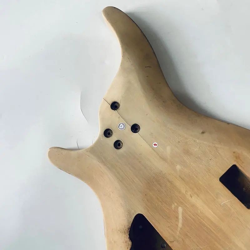 4 String Electric Bass Okoume Wood Body DIY Project