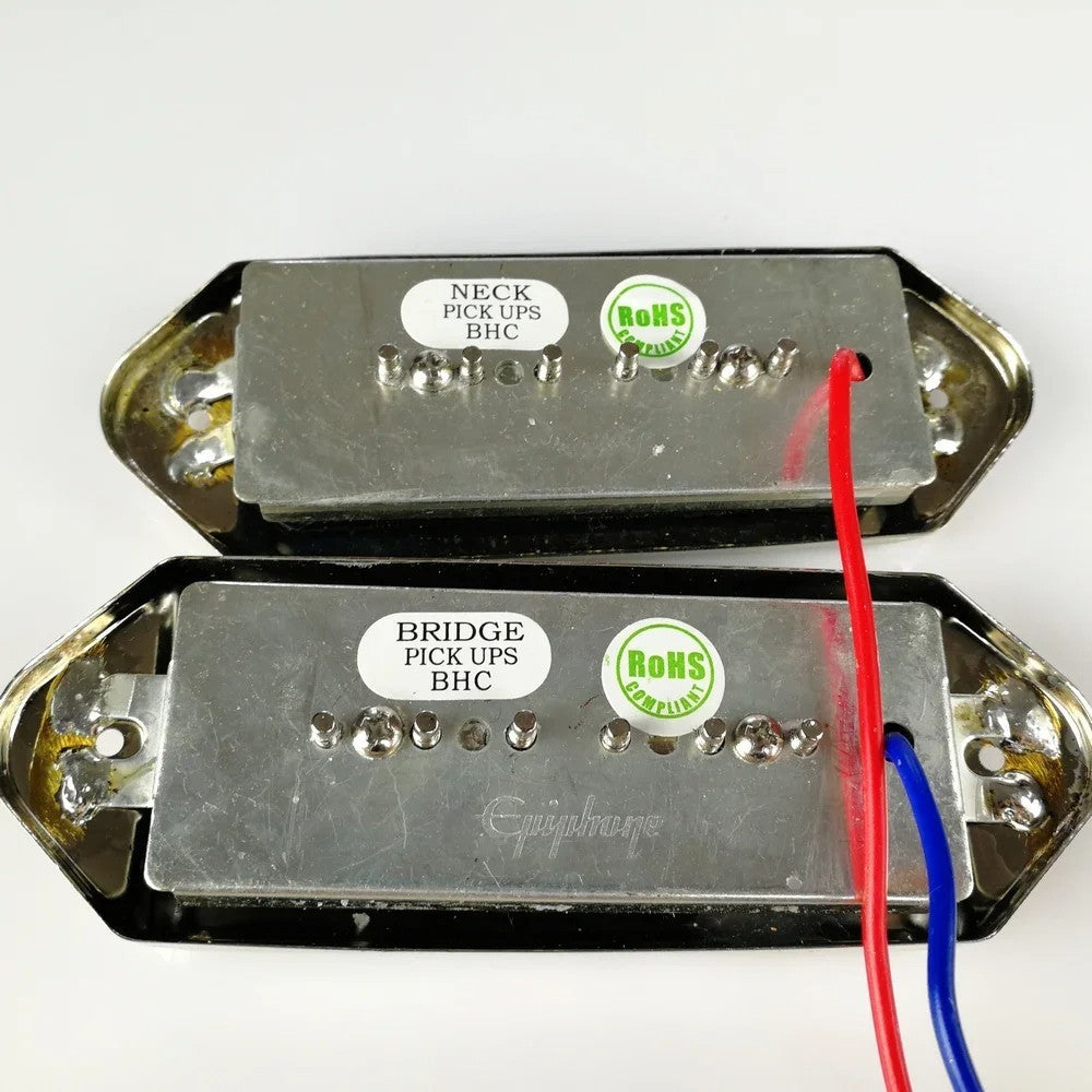 Epiphone Dogear Soapbar P90s Guitar Pickups Neck and Bridge Set