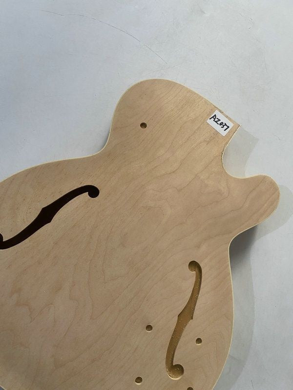Spruce and Maple Wood Hollow Body Jazz Guitar DIY Project