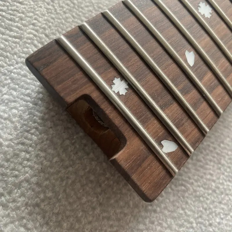 Roasted Maple Wood Electric Guitar Neck, Rosewood 24 Frets Fingerboard