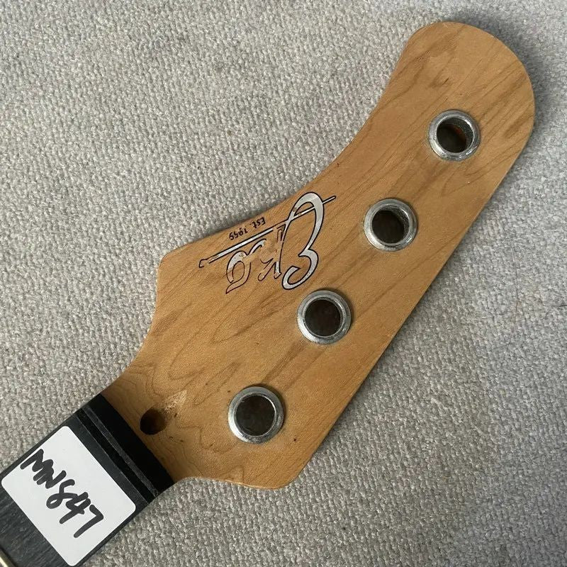 Eko Left Handed 4 String Bass Neck, Rosewood Fingerboard 21 Frets