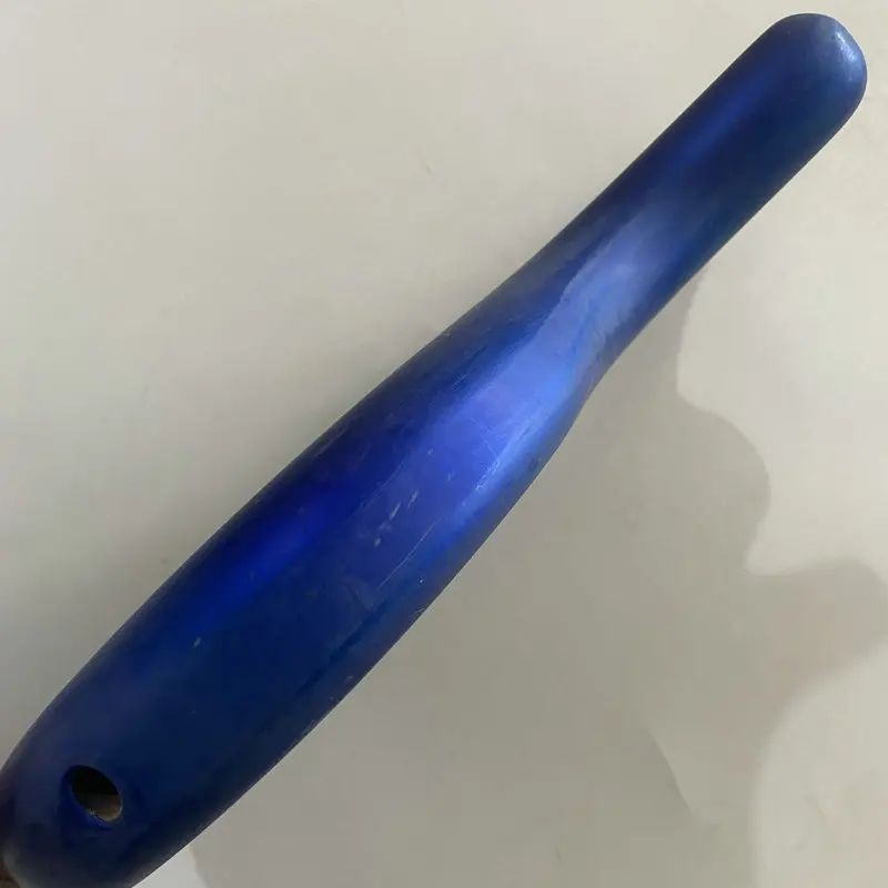 Metallic Blue / Grey 4 String Electric Bass Basswood Body