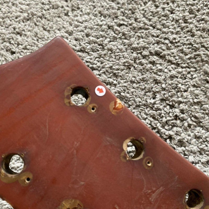 Cherry Burst Quilted Maple Top Guitar Body with Neck Fit Les Paul LP D