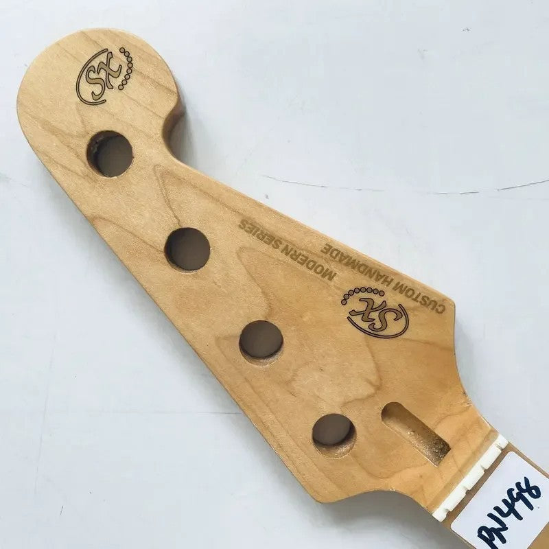 SX Maple 4 String Bass Neck, 20 Frets Fingerboard 20 Frets