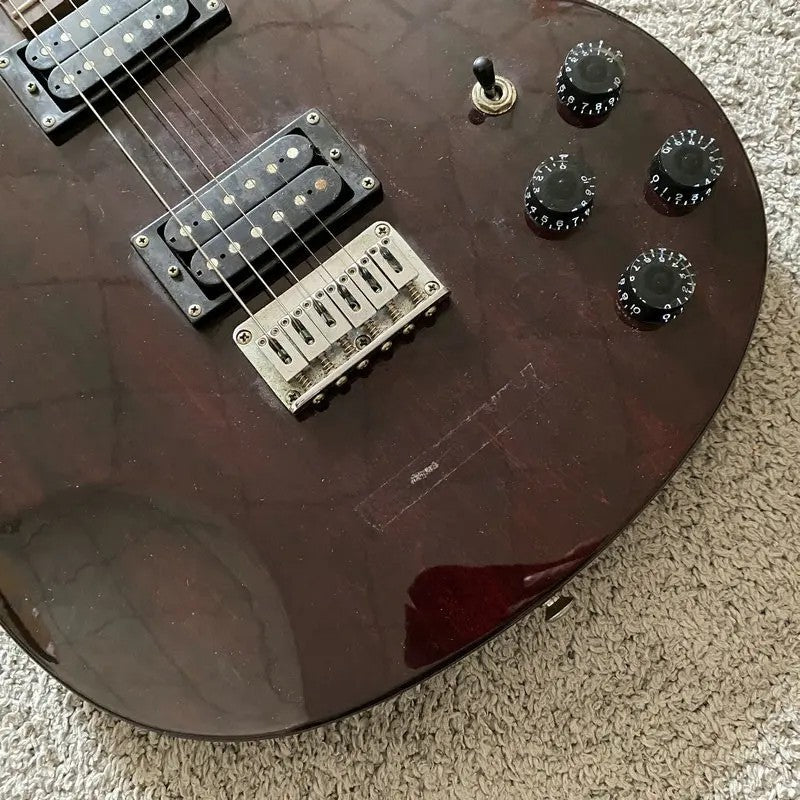 Washburn Brown Electric Guitar, Mahogany Body, Maple Neck, Rosewood Fi