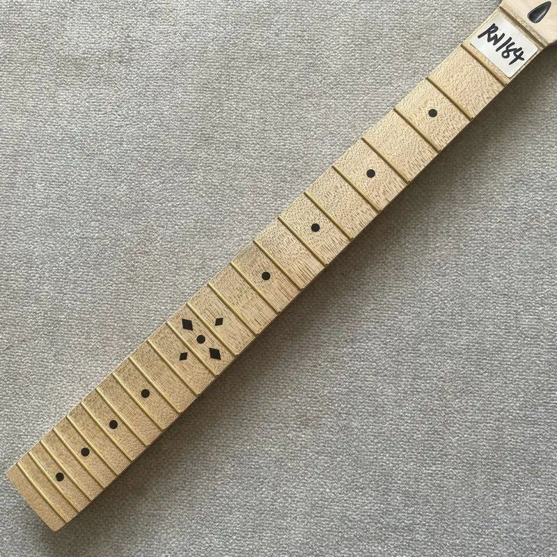 22 Frets Maple Wood Guitar Neck, Maple Fingebroard
