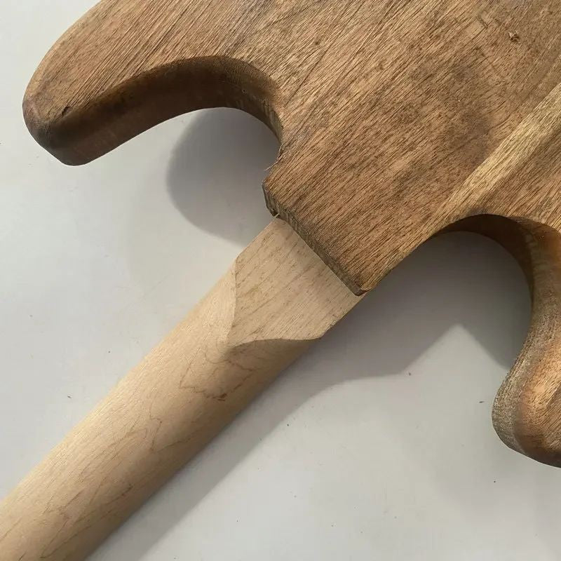 DIY Set Guitar Basswood Body with Maple Neck Project