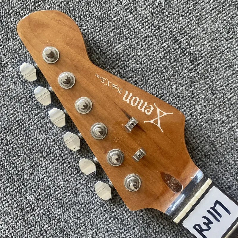 Maple Wood Electric Guitar Neck, Rosewood Fingerboard 22 Frets, Tuning