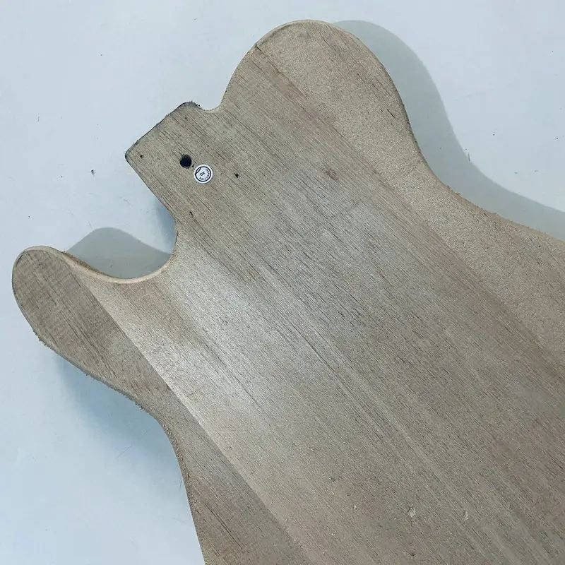Okoume Wood Unfinished Single Cut Guitar Body Fit Telecaster Tele