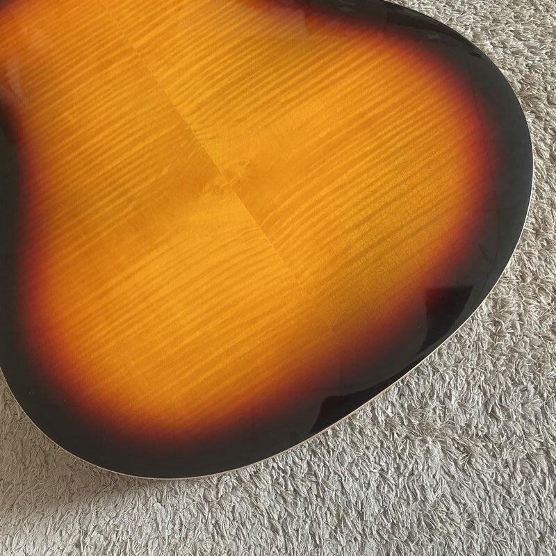 Sunburst Finish Classical Guitar, Mahogany Neck, Rosewood Fingerboard