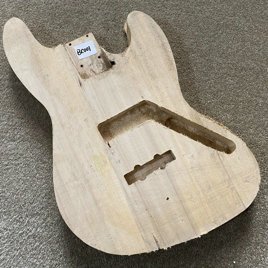 Unfinished Basswood 4 String Bass Solid Body Fit Jazz Bass