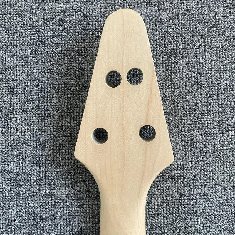 Maple Wood 4 String Bass Neck, Rosewood Fretboard 24 Frets
