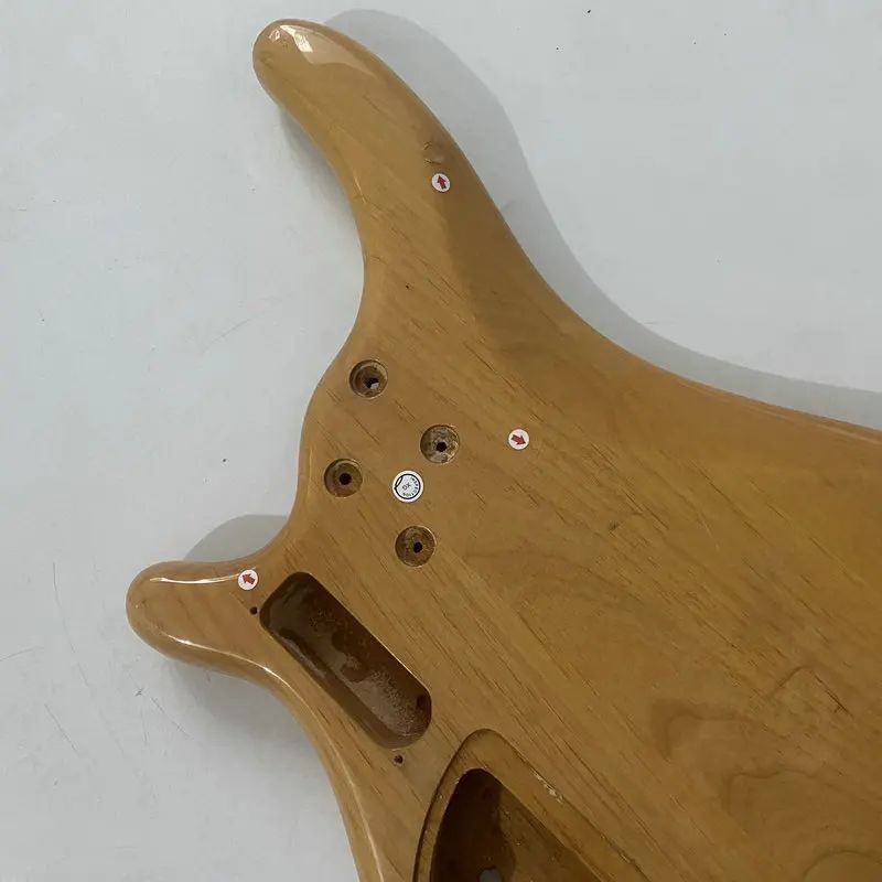 Glossy Finish Alder Wood Bass Guitar Body